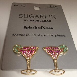 COPY - SUGARFIX BY BAUBLEBAR SPLASH OF CRAN EARRINGS